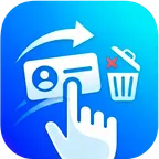 Icono de Eliminar contactos deslizando